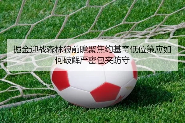 掘金迎战森林狼前瞻聚焦约基奇低位策应如何破解严密包夹防守
